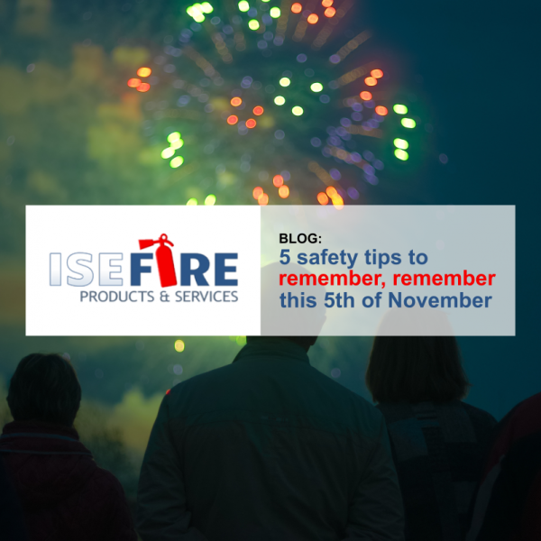 ISE fireworks display.