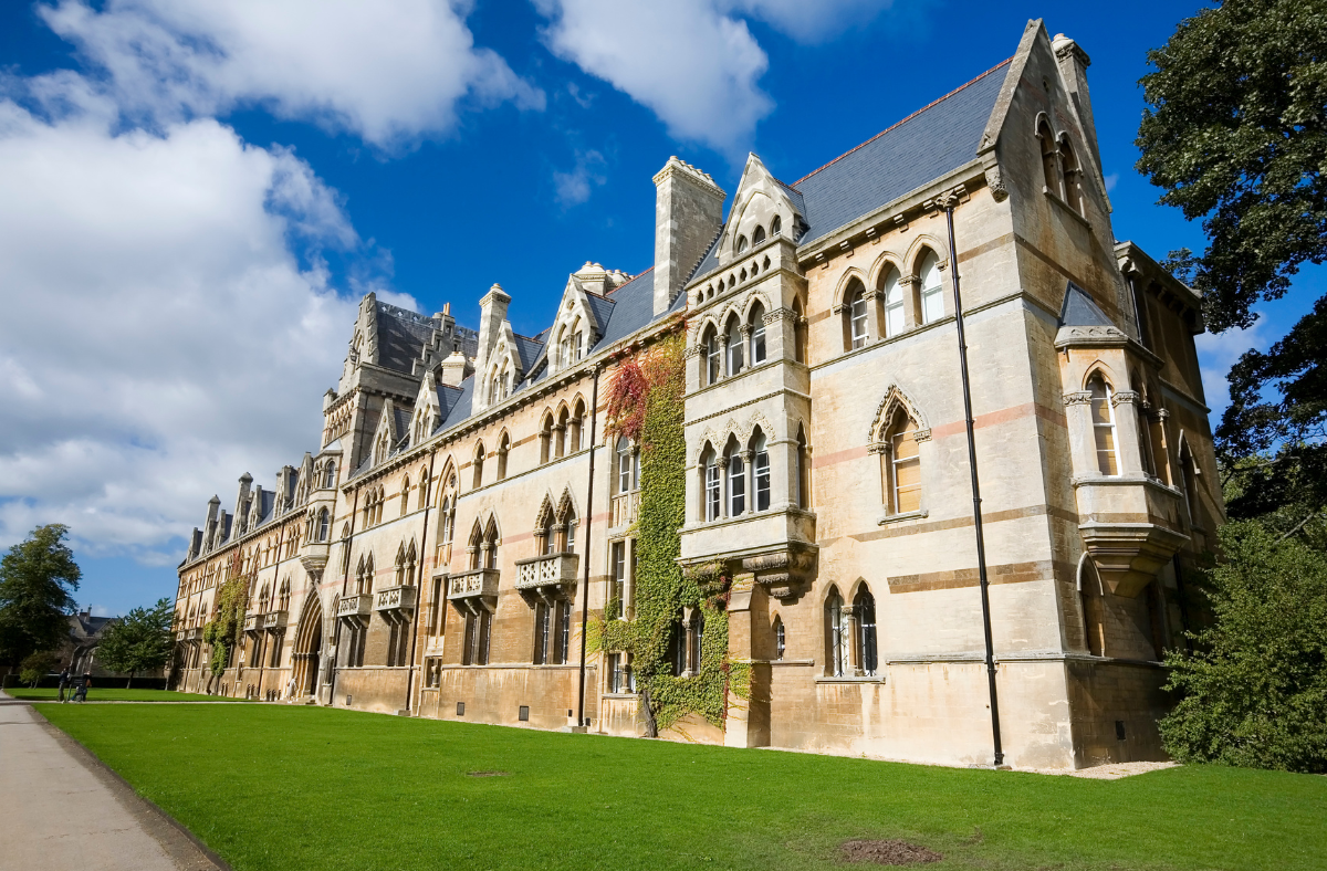 Christchurch college, landscape photo..