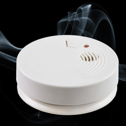 Ionisation smoke detector..